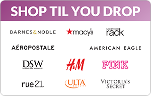 Shop Til You Drop Gift Card