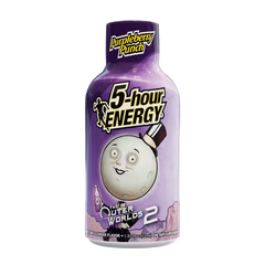 The Outer Worlds 2 Purpleberry Punch Extra Strength 5-hour ENERGY Shots
