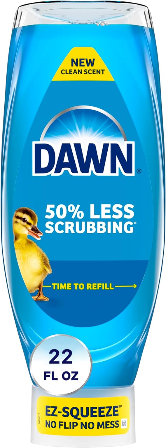 Dawn EZ-Squeeze Ultra Dish Soap, Dishwashing Liquid, Original, Dish Soap Refill, 22 fl oz
