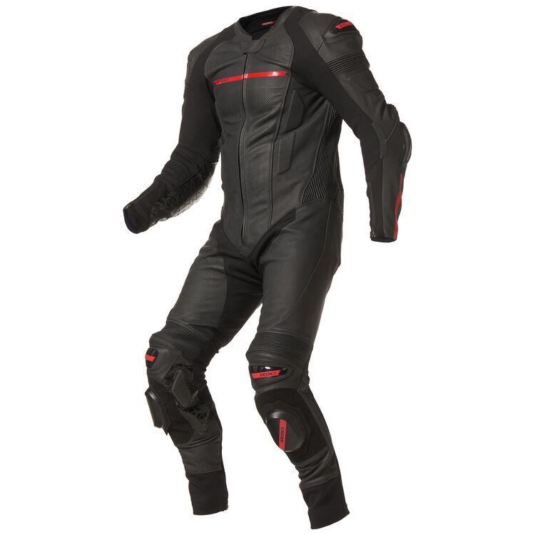 Sedici Corsa 2 One-Piece Race Suit in Black/Black