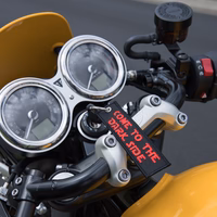 Come To The Dark Side - Motorcycle Keychain