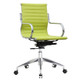 Ribbed Twist Conference Office Chair Mid Back Green by ModSavy