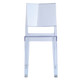 Clear Square side chair by ModSavy