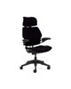 Humanscale Freedom Headrest Chair, Leather, All features, Adjustable Arms