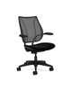 Humanscale Liberty Chair, Black, Adjustable Arms, Adjustable Seat Depth