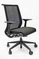 Steelcase Think Chair, Black, 3D Knit Back, Conference Room Model