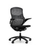 Knoll Generation Chair, Black, All Features, + 4D Adjustable Arms