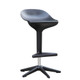 Modern Swivel Bar Chair Lift Bar Stool Home Bar Chair ABS Plastic Seat Suitable for Living Room Kitchen Office Home Office Desk Chairs Black by ModSavy