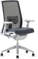 Haworth Very Chair Mesh Back Fully Adjustable Model Black Fabric Seat