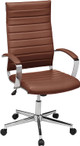 Sopada Conference Office Chair High Back, Coffee Brown by ModSavy