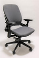 Steelcase, Leap Chair, V2, Gray Fabric,
