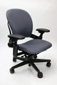 Steelcase, Leap, Chair, Gray, Fabric, + Pivot Arms,