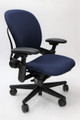 Steelcase, Leap, Chair, Navy, Fabric, + Pivot Arms,